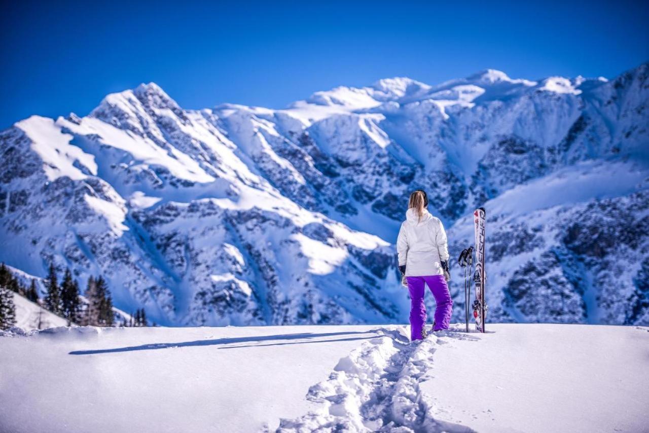 Alpen Apartment The View Bad Hofgastein Bagian luar foto